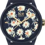 Ice-Watch Solare Damenuhr mit Silikonarmband - Schwarzes Modell