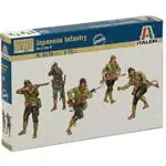 Italeri WWII Japanische Infanterie Figuren 1:72 - Historische Miniaturfiguren