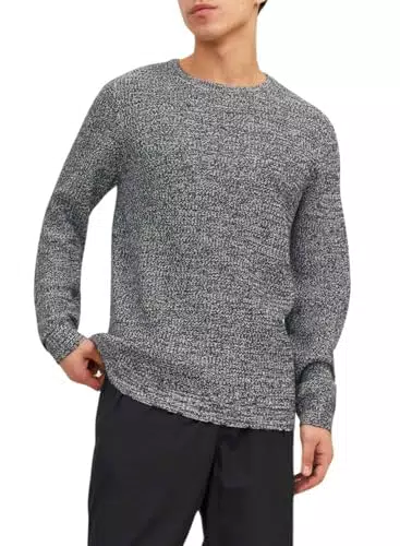 Jack & Jones Pullover mit Streifenmuster - Herren Rundhalsausschnitt
