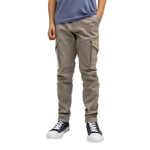 JACK & JONES Jungen Cargo Hose - Stylische Jpstpaul Jjflake AKM 542 Noos Jnr