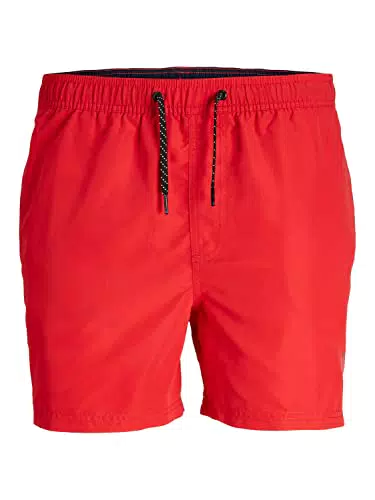 JACK & JONES PLUS Herren Badeshorts JPSTFIJI JJSWIM SOLID SN PS