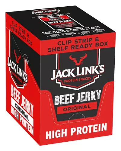Jack Link's Beef Jerky Original - Proteinreiches Trockenfleisch vom Rind