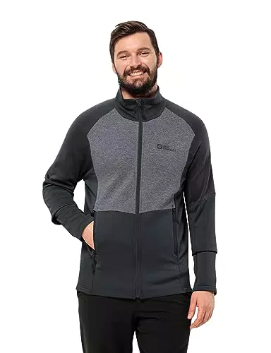 Jack Wolfskin Herren Fleece-Jacke MARIENBERG FZ M - Phantom