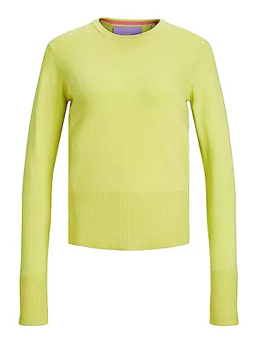 JACK & JONES Damen JXLARA Strickpullover mit Rundhalsausschnitt