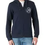JACK & JONES Herren Fleece-Kapuzenjacke mit Reißverschluss