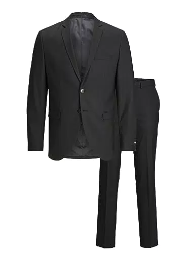 JACK & JONES PLUS Herrenanzug JPRFRANCO Suit - Schwarz