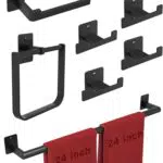 Handtuchhalter-Set fürs Badezimmer mit Wandmontage - Praktisches Zubehör