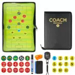 Fußball Trainermappe mit Magnetischen Schachfiguren und Timer