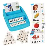 Geschenk Mädchen Buchstaben Lernen Spielzeug für Kinder 3-8 Jahre - Junge Spiele, Geburtstagsgeschenk