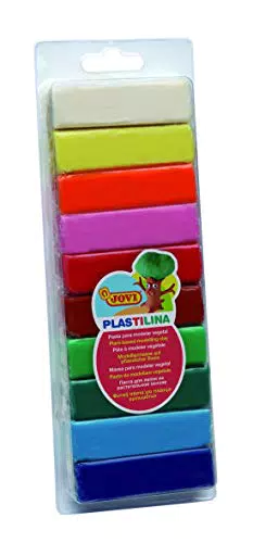 Jovi Plastilin, leicht formbare Modelliermasse für Kinder ab 2 Jahren
