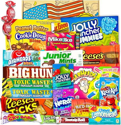 American Sweets Box für besondere Anlässe - Große Auswahl aus den USA