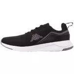 Kappa Unisex Straßen Laufschuh - Schwarz Weiß