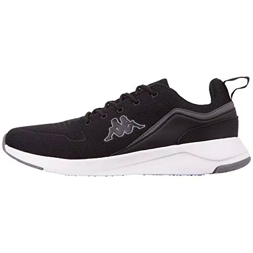Kappa Unisex Straßen Laufschuh - Schwarz Weiß