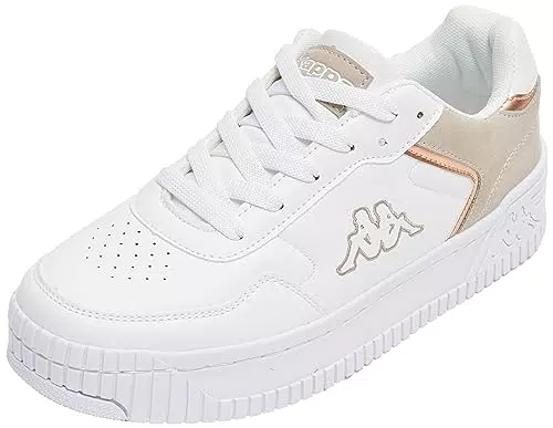 Kappa Unisex Sneaker Aydin - Weiß/Offwhite