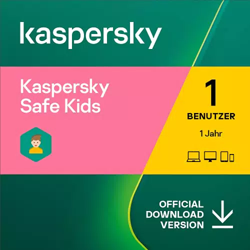 Kaspersky Safe Kids - Schutz für 1 Jahr für PC/Mac/Android/iOS