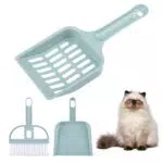 Katzenklo Schaufel und Besenset für die Reinigung von Katzensandtoiletten