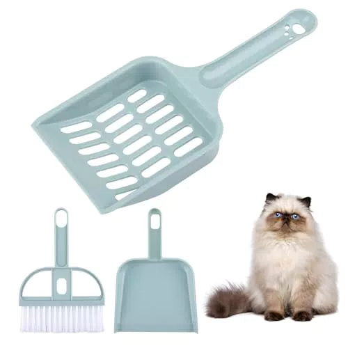 Katzenklo Schaufel und Besenset für die Reinigung von Katzensandtoiletten