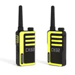 KENWOOD UBZ-LJ9SET PMR446 Funkgeräte-Set - Lizenzfrei, hohe Reichweite, 32 Kanäle, Li-Ionen Akku, USB-C-Anschluss
