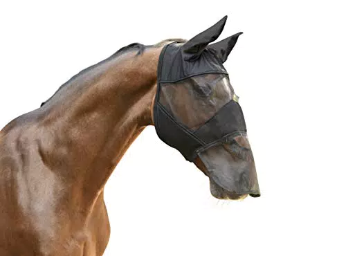 Kerbl Fliegenschutzmaske für Ponys - Nasenrücken- und Ohrenschutz