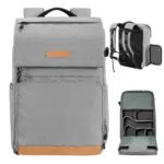 K&F Concept Kamerarucksack für Fotografen mit großer Kapazität und Regenschutz