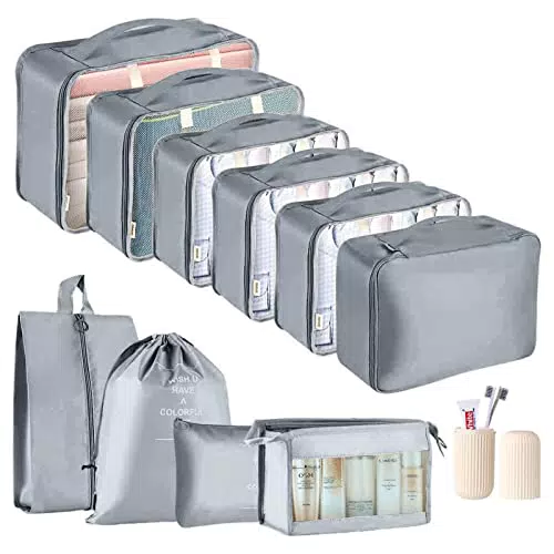 Koffer Organizer Set von Okiuen für stressfreies Reisen