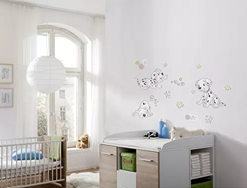 Disney Wandsticker - Best of Friends - Dalmatiner Aufkleber für Kinderzimmer