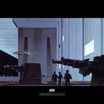 Star Wars Classic RMQ Death Star Hangar Wandbild - Kinderzimmer Dekoration - Kunstdruck ohne Rahmen