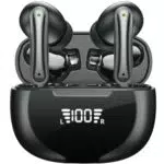 Kabellose Bluetooth In-Ear Kopfhörer mit 4 ENC Mikrofonen - Stereo Noise Cancelling Earbuds, IP7 Wasserdicht - USB-C - Ideal für Arbeit, Reisen, Sport