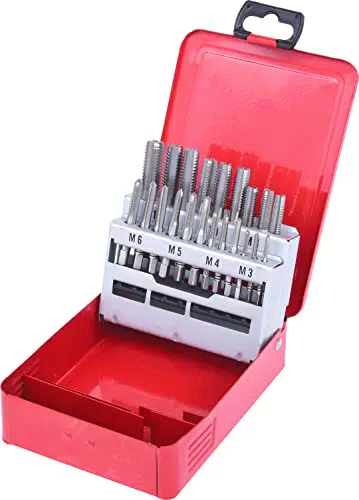 KS Tools 336.0621 HSS Handgewindebohrer Set für Metallbearbeitung