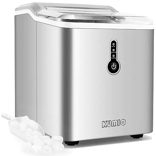 Eiswürfelmaschine mit Eisportionierer und Korb, 1,5 L Wassertank