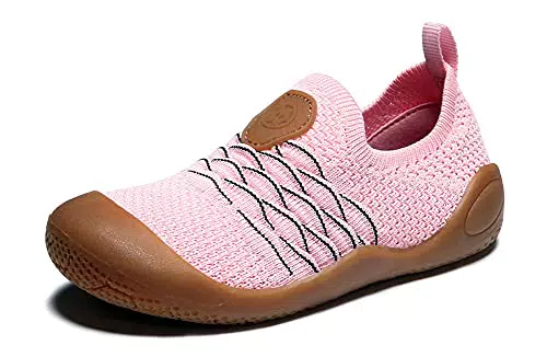 Babby Lauflernschuhe Kinder Flache Hausschuhe Jungen Mädchen Leichte Pantoffeln Turnschuhe Atmungsaktiv Rutschfest