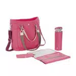 LÄSSIG Baby Wickeltasche Kliniktasche inkl. Wickelzubehör