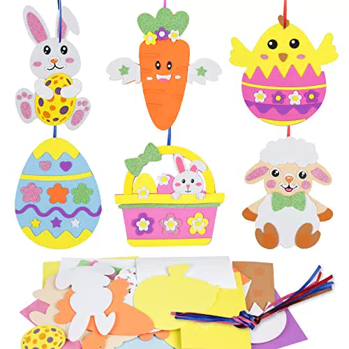 Kreative Ostern Bastelsets für Kinder: Ostern Kunsthandwerk mit Hasen, Eier, Küken und mehr