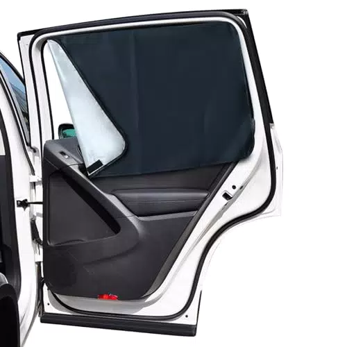 Sonnenschutz Auto Baby Vorhang Magnetisch für UV-Schutz und Hitzeschutz - Lechin