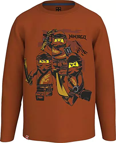 LEGO Ninjago Jungen Langarm T-Shirt - Coole Ninja Styles!
