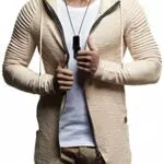 Herren Sweatjacke mit Kapuze Slim Fit - Modernes Hoodie für Männer