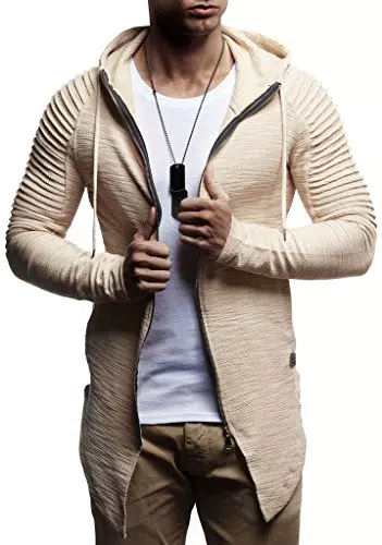 Herren Sweatjacke mit Kapuze Slim Fit - Modernes Hoodie für Männer