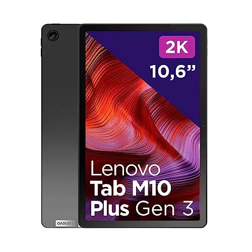 Lenovo Tab M10 Plus Tablet, 10, 6" 2K Touch Display