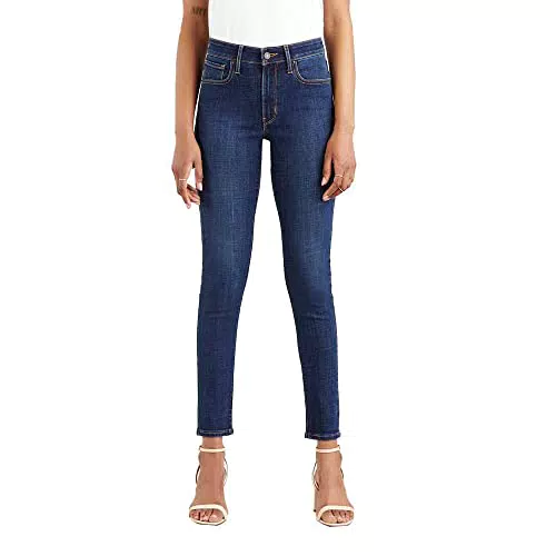 Levi's Damen 711 Skinny Jeans - Dunkelblau - Damenjeans