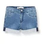 Levi's Kinder Baby-Mädchen Denim Shorts - Modell LVG ROLL UP
