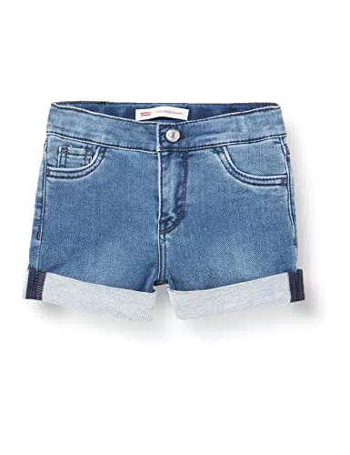 Levi's Kinder Baby-Mädchen Denim Shorts - Modell LVG ROLL UP
