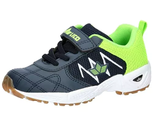 Lico Refugio Hallenturnschuhe - Marine/pink