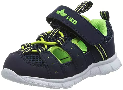 Lico Sorin VS Lauflernschuhe, Marine/Lemon