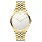Liebeskind Berlin Damen Analog Quarz Uhr mit Echtleder Armband