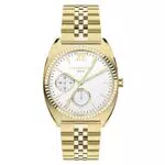 Liebeskind Berlin Damen Analog Quarz Uhr mit Edelstahl Armband LT-0261-M
