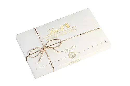 Lindt Schokolade Pralinen Geschenkbox - 10 köstliche Sorten - mit und ohne Alkohol