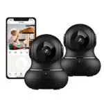 Little elf Überwachungskamera, 2K Babyphone mit Kamera mit Bewegungserkennung