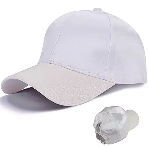 Baseball Cap für Damen mit Pferdeschwanzöffnung - Atmungsaktiver Sonnenhut