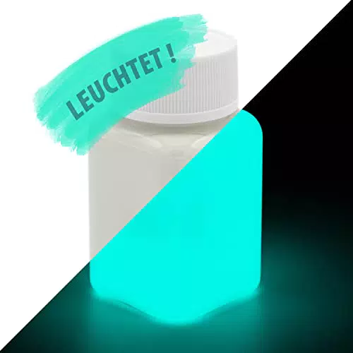 Lumentics Leuchtfarbe - Nachleuchtende UV Farbe mit Glow Effekt