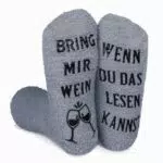 Lustige Damen Kuschelsocken - Lustige Socken als Geschenk für Frauen